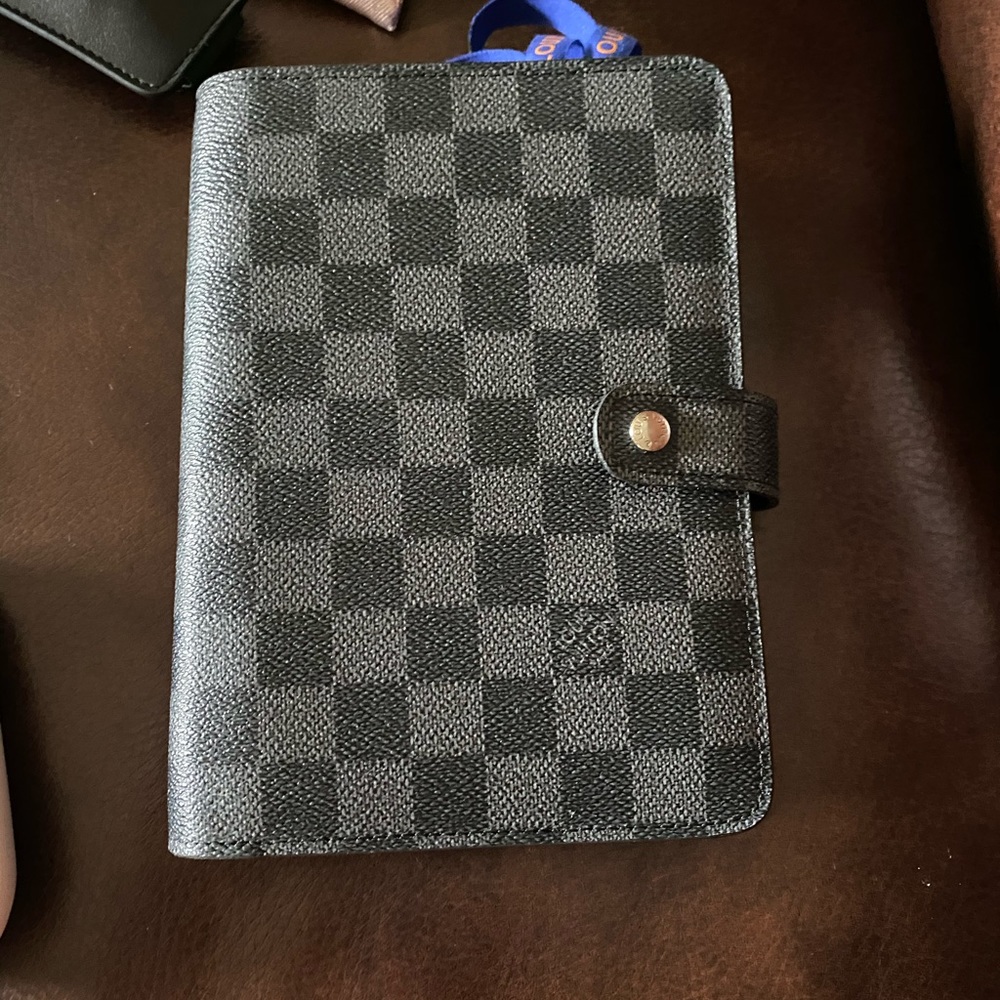 LV damier graphite mm agenda